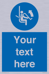 Custom Mandatory: Open safety bar of chairlift